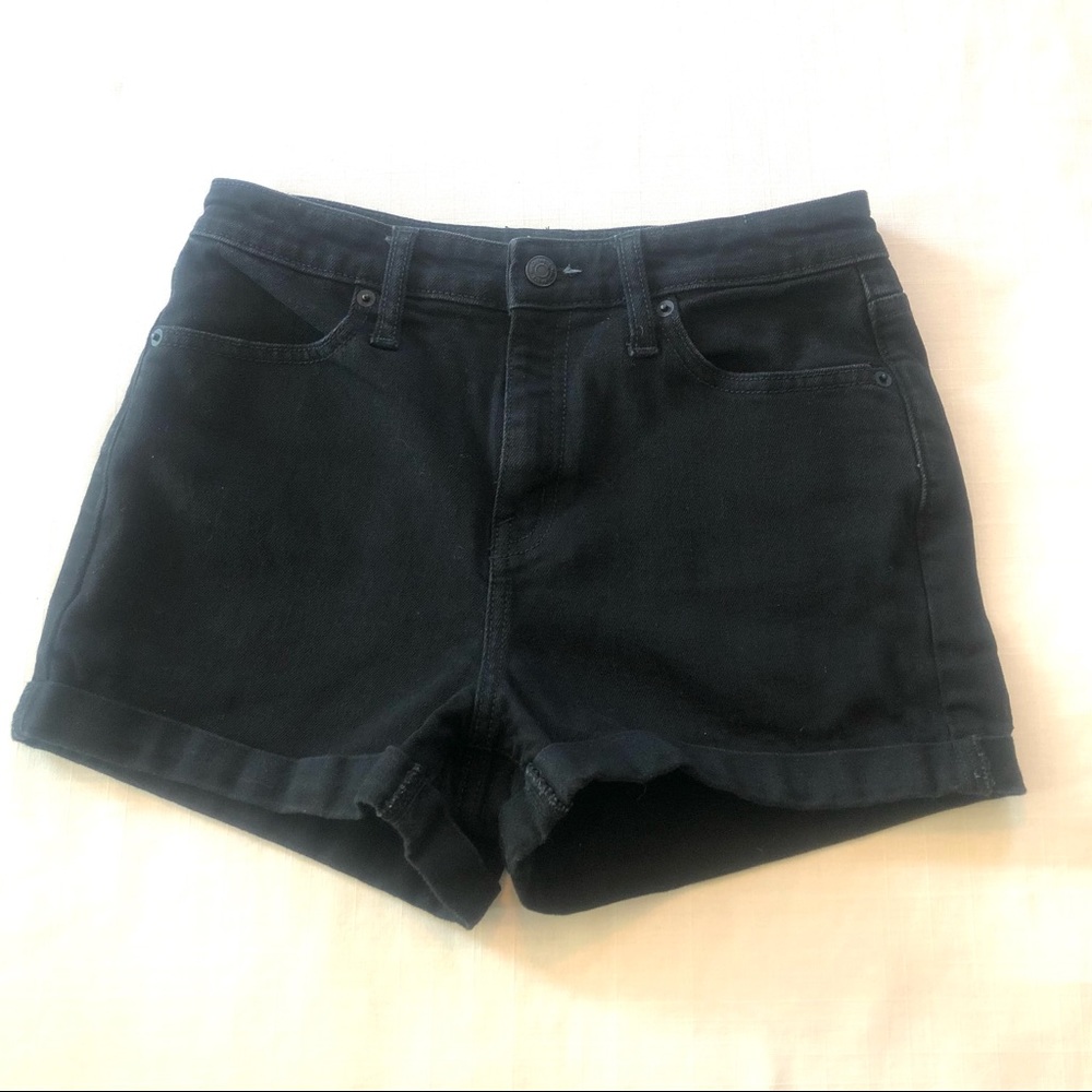 Wild Fable High Waisted Black Denim Shorts